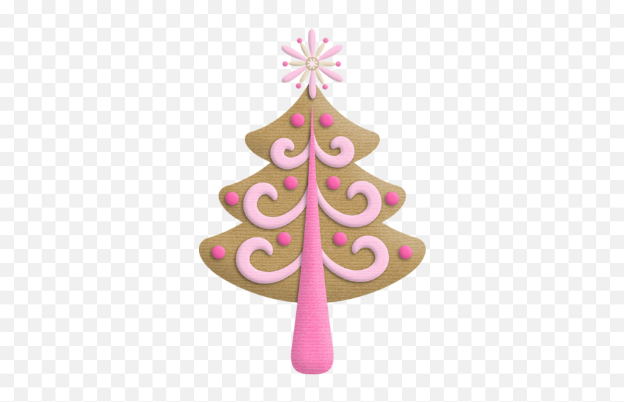 Download Xmas Trees - Light Pink Christmas Clip Art Png Emoji,Clipart Of Trees