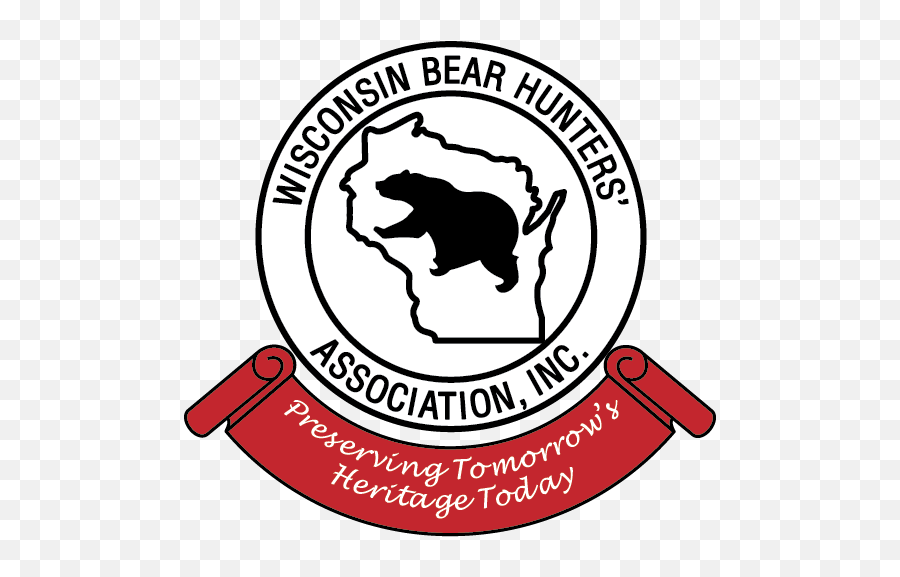 Wisconsin Bear Hunters Association Emoji,Hunting Logo