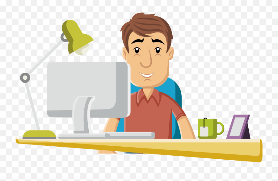Cartoon Man Labor Transprent Png Free Download - Working Man Working Office Clipart Png Emoji,Working Clipart