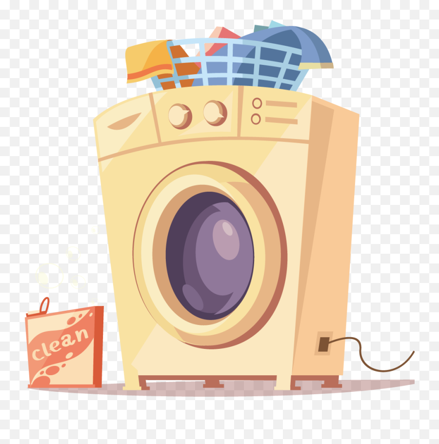 Wishing Shapes Easter Sick Bird Ideas Line Animals - Cartoon Transparent Washing Machine Png Emoji,Washing Machine Clipart