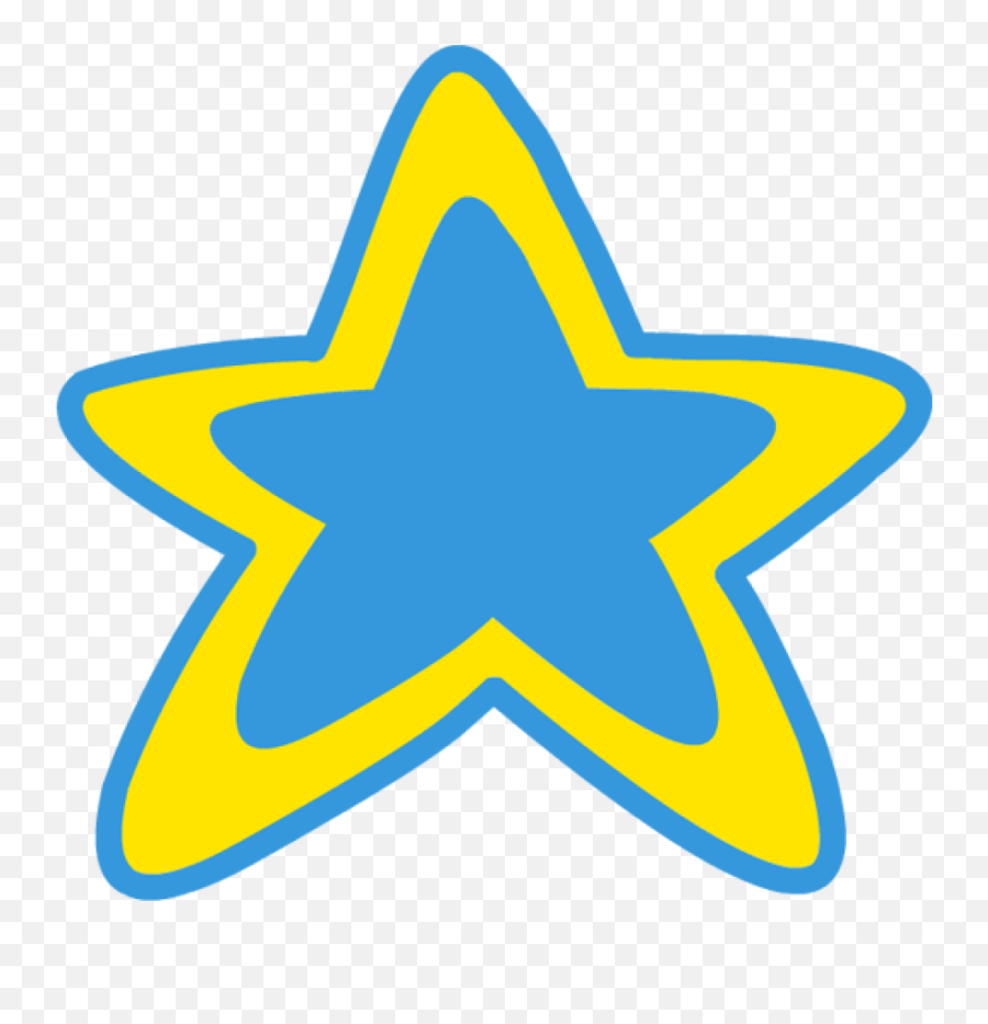 Christmas Star Clipart Free 19 Religious 1051046 - Png Blue And Yellow Star Clipart Emoji,Religious Clipart