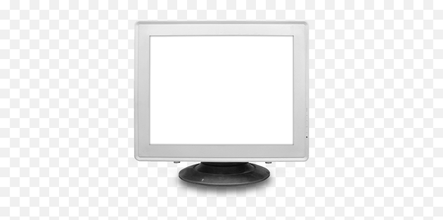 Old Crt Monitor - Old Pc Monitor Png Full Size Png Old Computer Monitore Png Emoji,Monitor Png