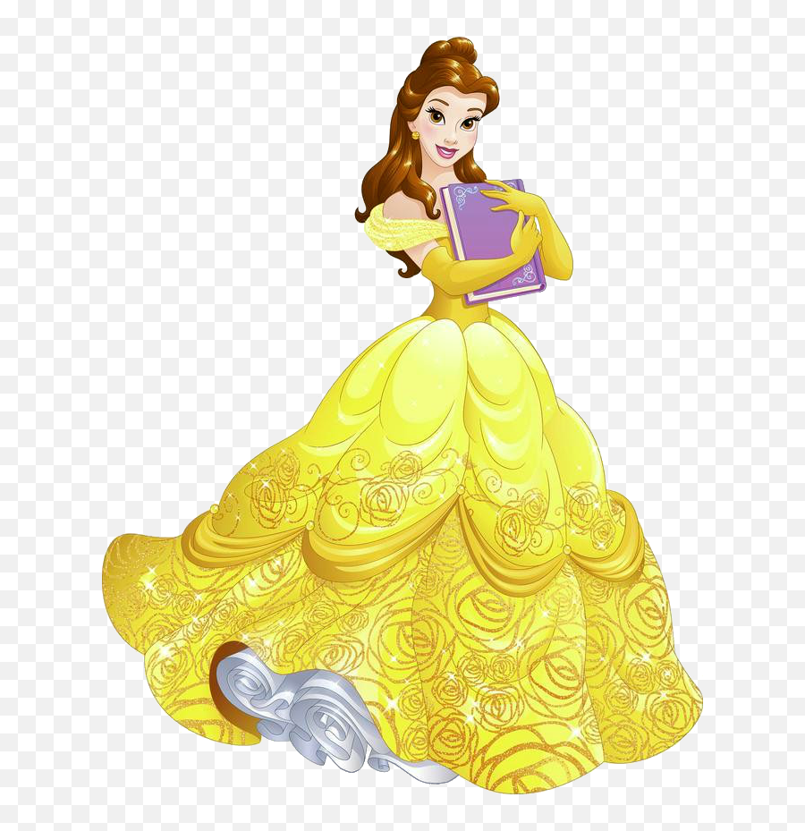 Belle Beauty And Beast Clipart Belle Disney Disney - Disney Princess Belle With Book Emoji,Belle Clipart