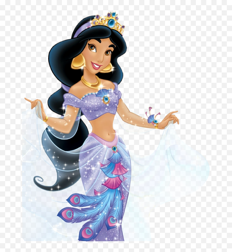 Disney Princess Jasmine Png Transparent Background Free - Printable Princess Jasmine Cake Topper Emoji,Jellyfish Transparent Background