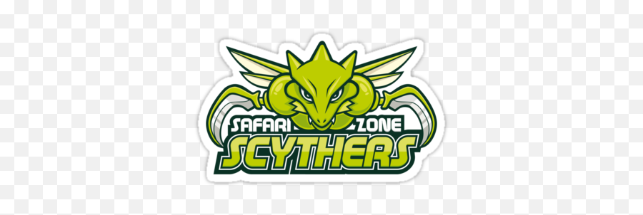 Known To Slice Up The Competition The Safari Zone Scythers - Automotive Decal Emoji,Cool Gaming Logo