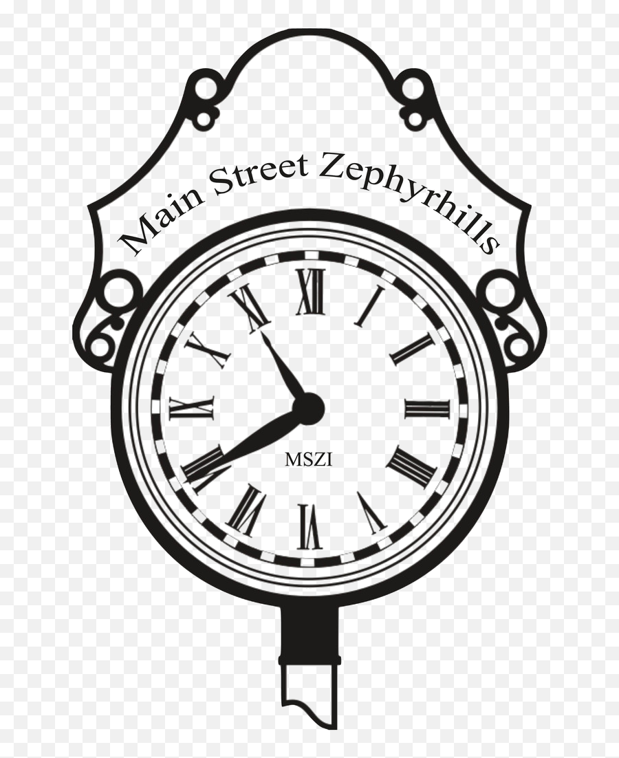 Download Main Street Clock Logo - Solid Emoji,Clock Logo