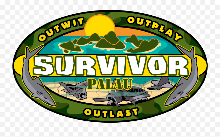Survivor Palau Logo Clipart - Survivor Palau Logo Emoji,Survivor Logo