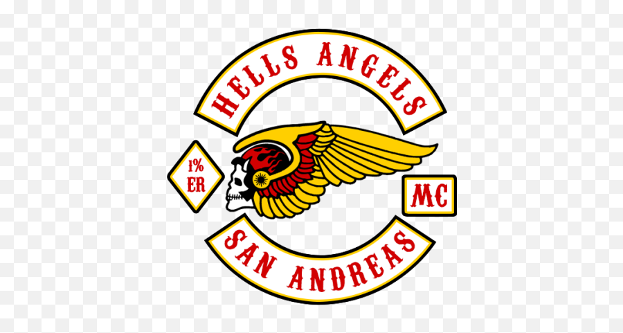 Pin - Hells Angels Patch Png Emoji,Angels Logo