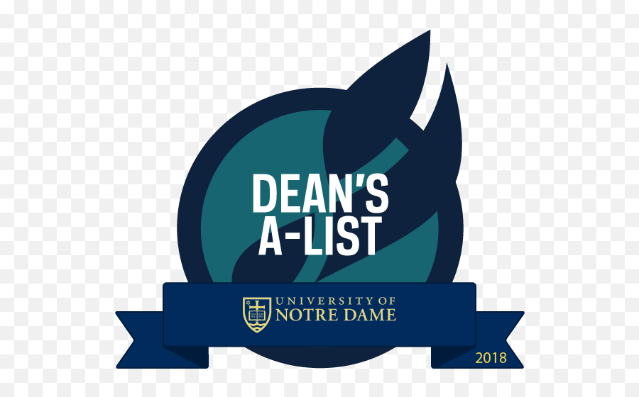 First Year Of Studies Nd Ignite Engagement Initiative - Notre Dame Dean List Logo Emoji,University Of Notre Dame Logo