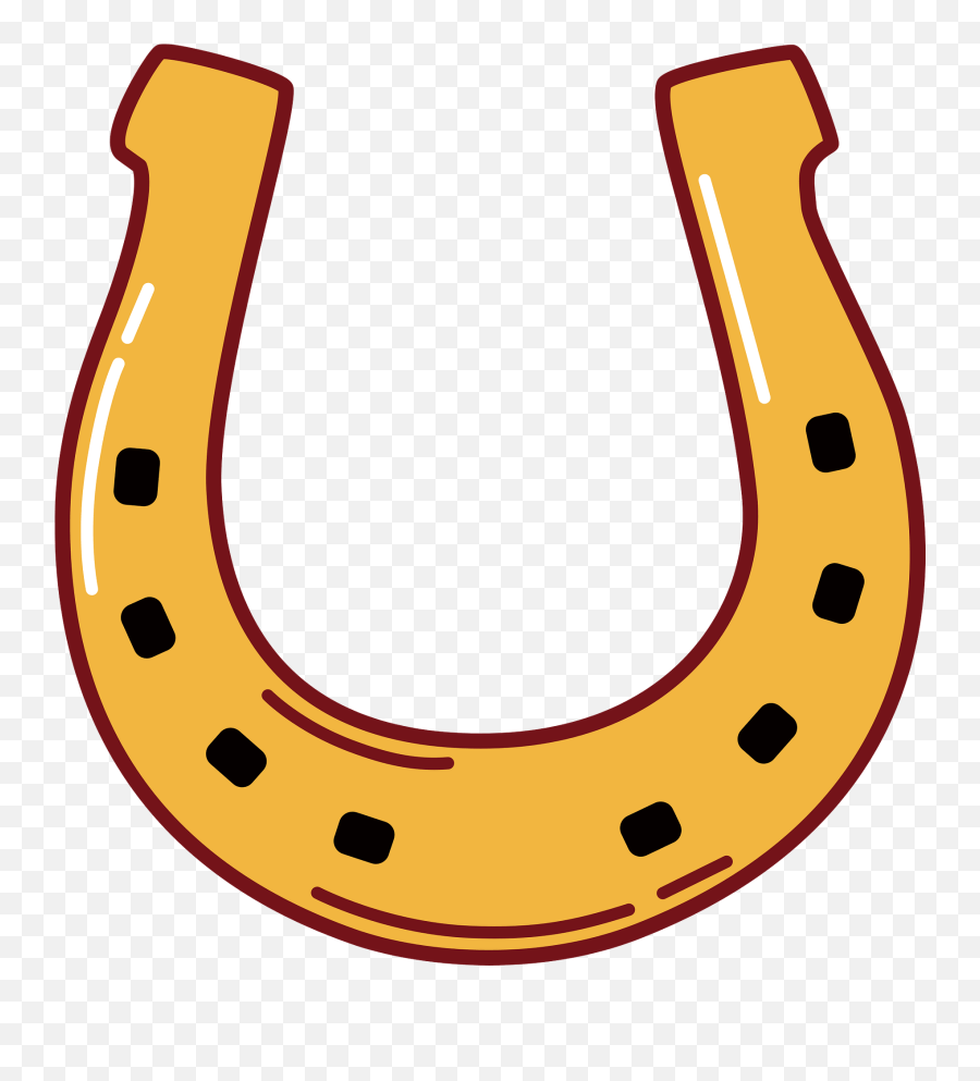 Horseshoe Clipart - Horseshoe Clipart Emoji,Horseshoe Clipart