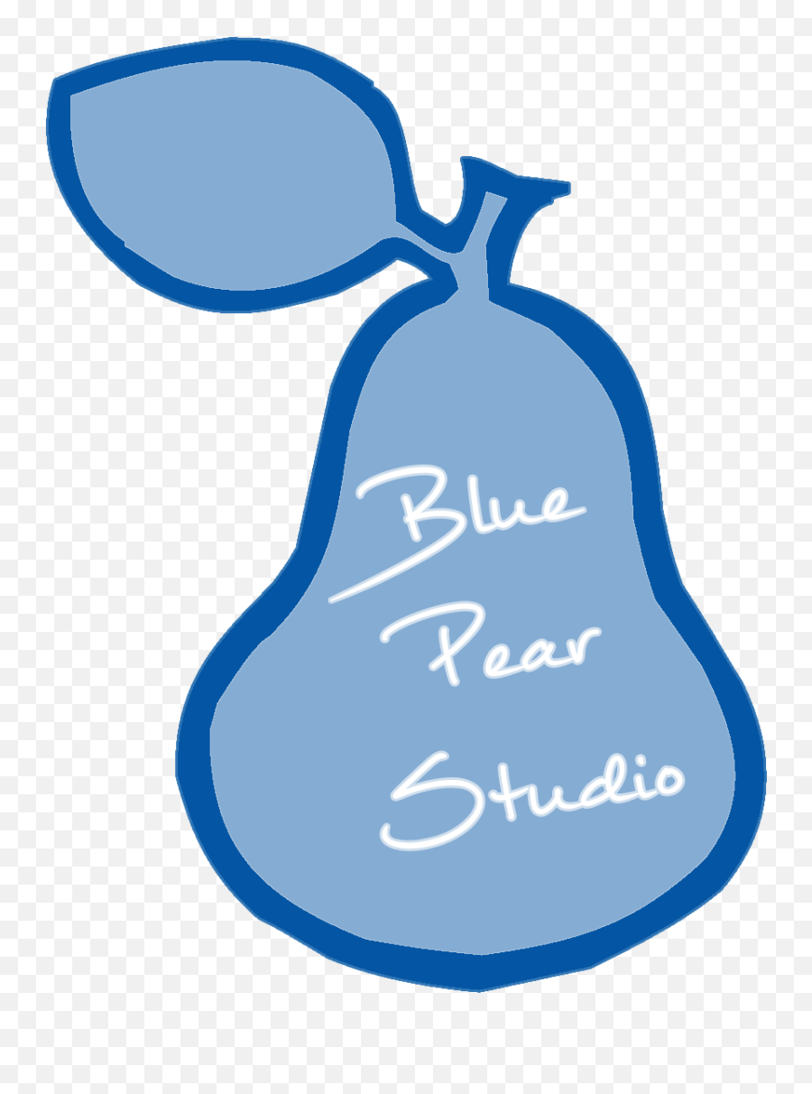Playful Modern Logo Design For Blue Pear Studio By Ann9 - Fresh Emoji,Pear Logo
