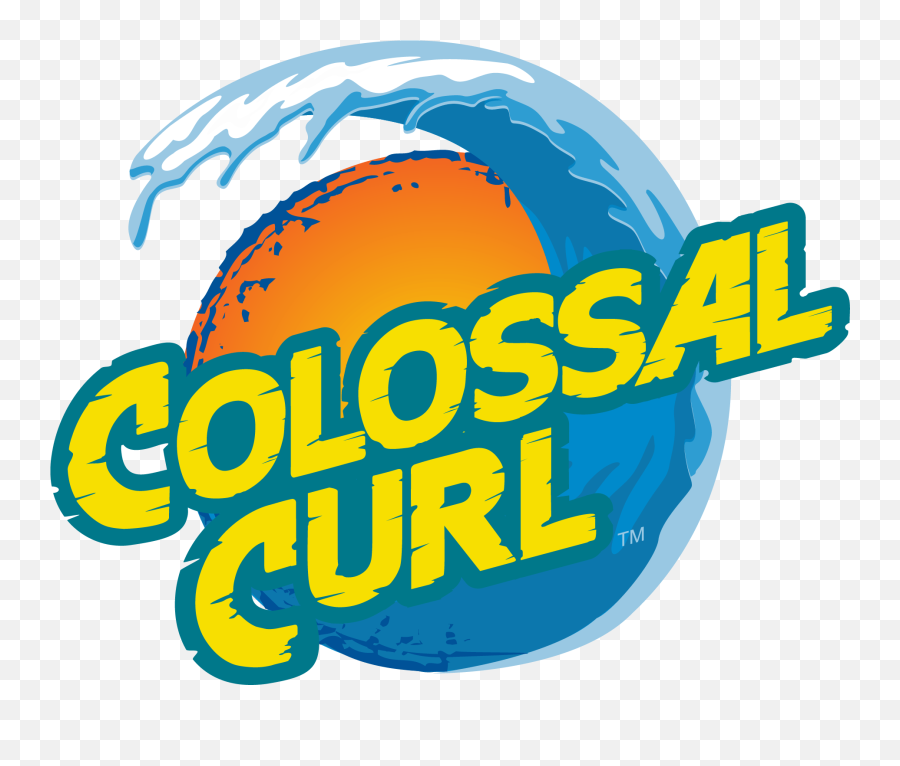 Colossal Curl At Adventure Island - Colossal Curl Logo Emoji,Busch Gardens Logo