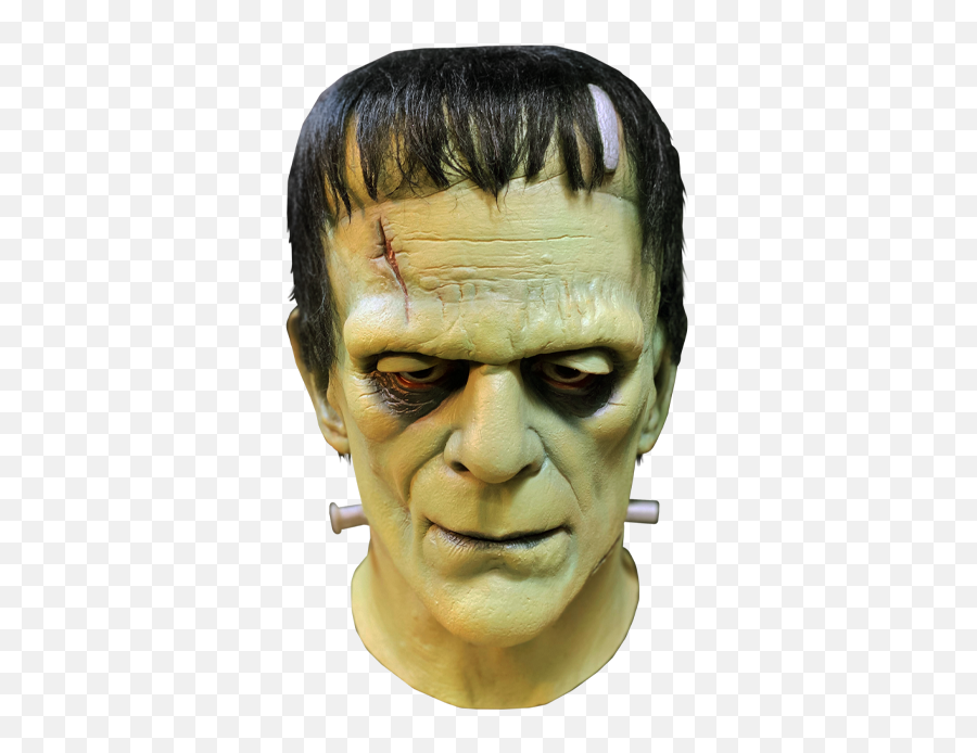 Universal Classic Monsters - Boris Karloff Frankenstein Mask Emoji,Frankenstein Png