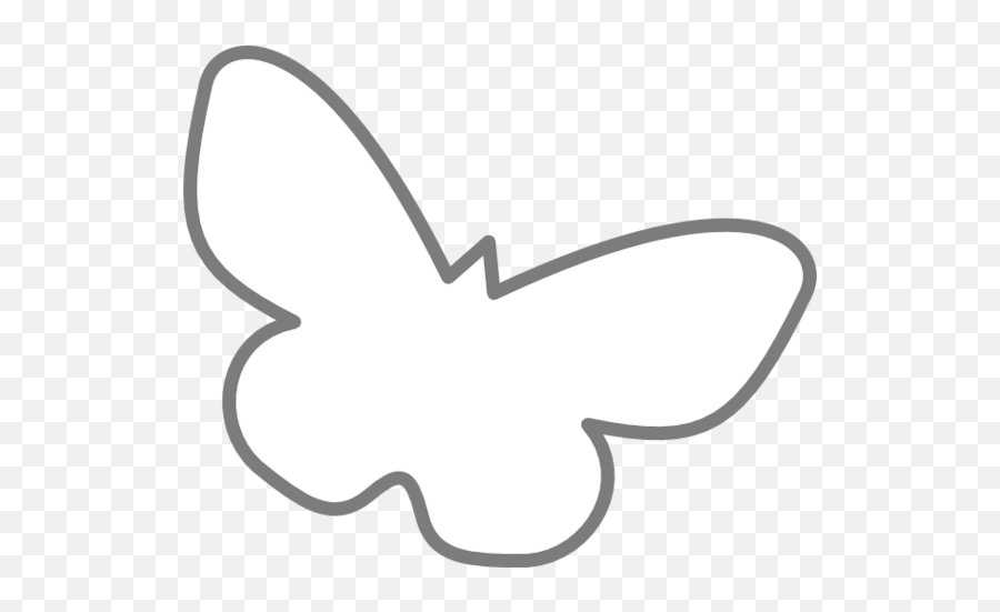 Butterfly Silhouette Clip Art Clipart - Free To Use Clip Art Emoji,Butterfly Outline Png