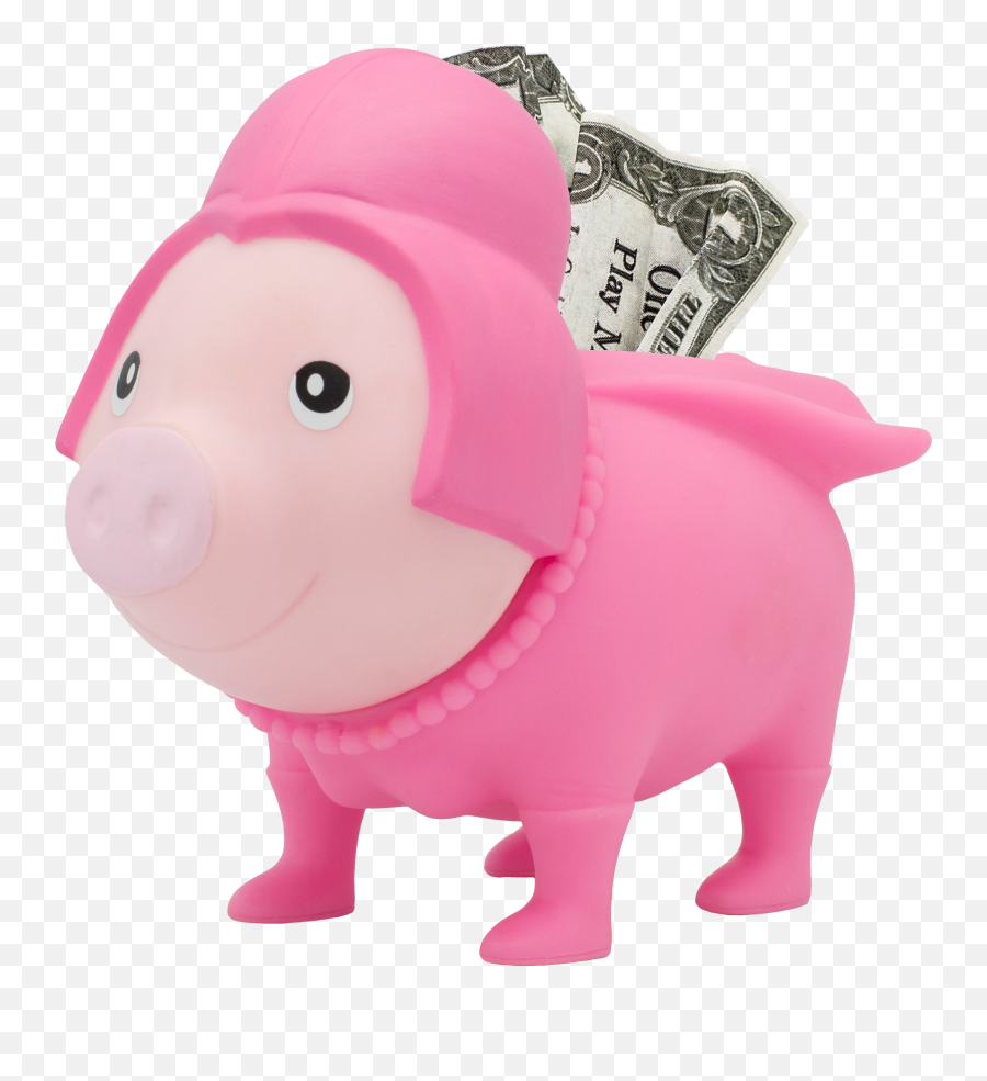 Pink Star Piggy Bank Biggys - Design By Lilalu Emoji,Pink Star Png