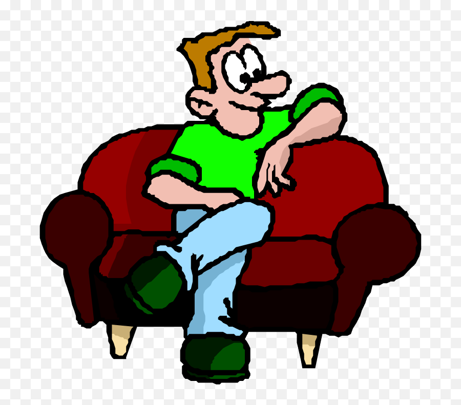 Free Sofa Cliparts Download Free Clip Art Free Clip Art On - Sitting Person Clipart Emoji,Couch Clipart