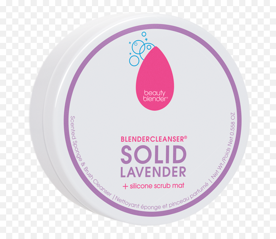 Blendercleanser Solid Lavender Scented Sponge U0026 Brush Cleanser 558oz Emoji,Lavender Transparent Background