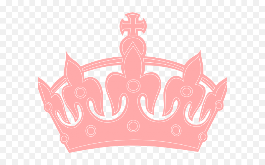 Crown Royal Clipart Male Crown - Vector King Crown Png Pink Royal Background Princess Emoji,King Crown Clipart