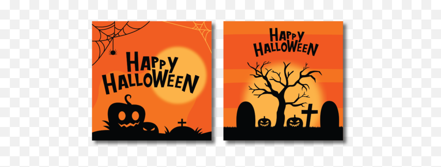 Halloween Banner Illustration Vector Emoji,Halloween Banner Clipart