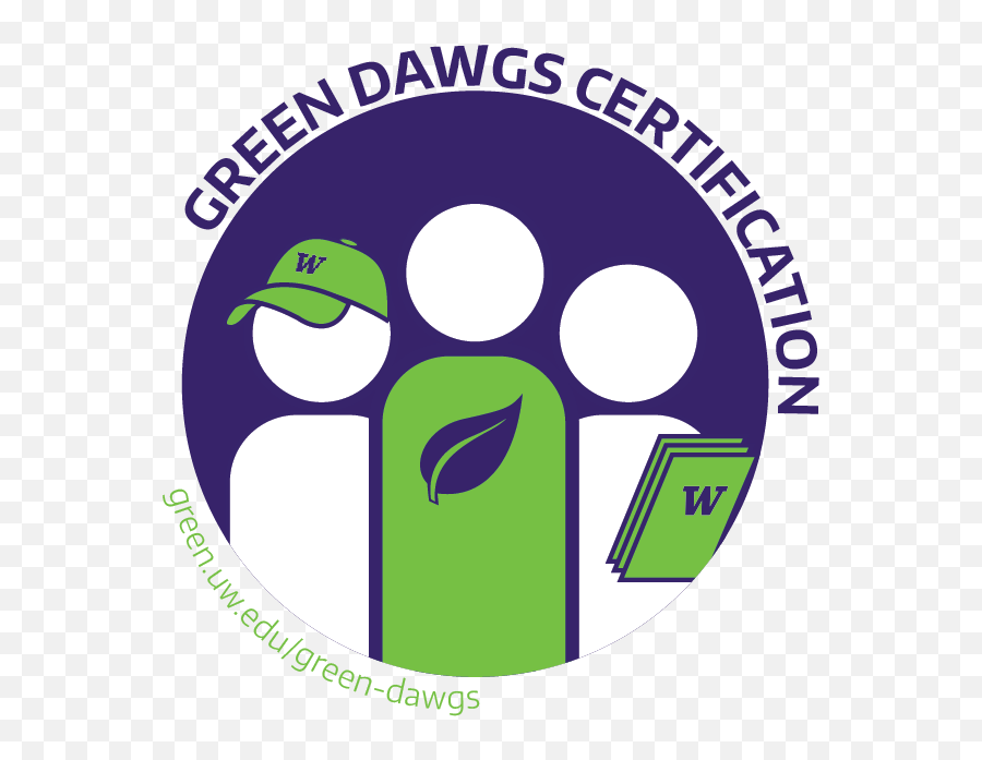 Green Dawgs Certification Uw Sustainability - San Jose National High School Rodriguez Rizal Emoji,University Of Washington Logo