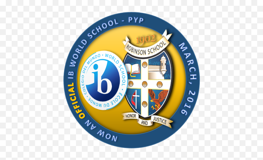 Download Why Is Ib Important - Robinson School Logo Full Language Emoji,Ib Logo