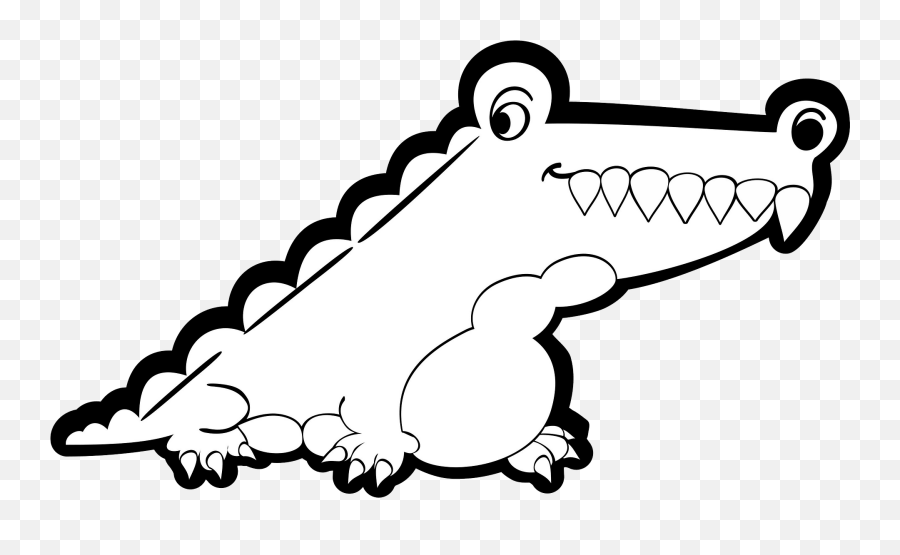 Cute Crocodile Clipart - Dot Emoji,Crocodile Clipart