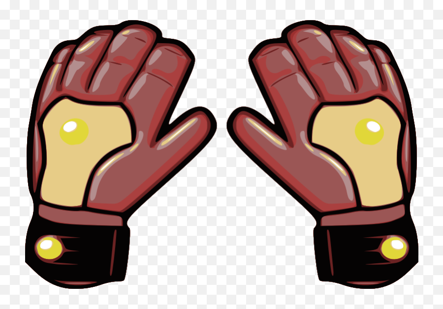 Glove Clipart Sport Glove Sport - Goalie Gloves Transparent Background Clipart Emoji,Gloves Clipart