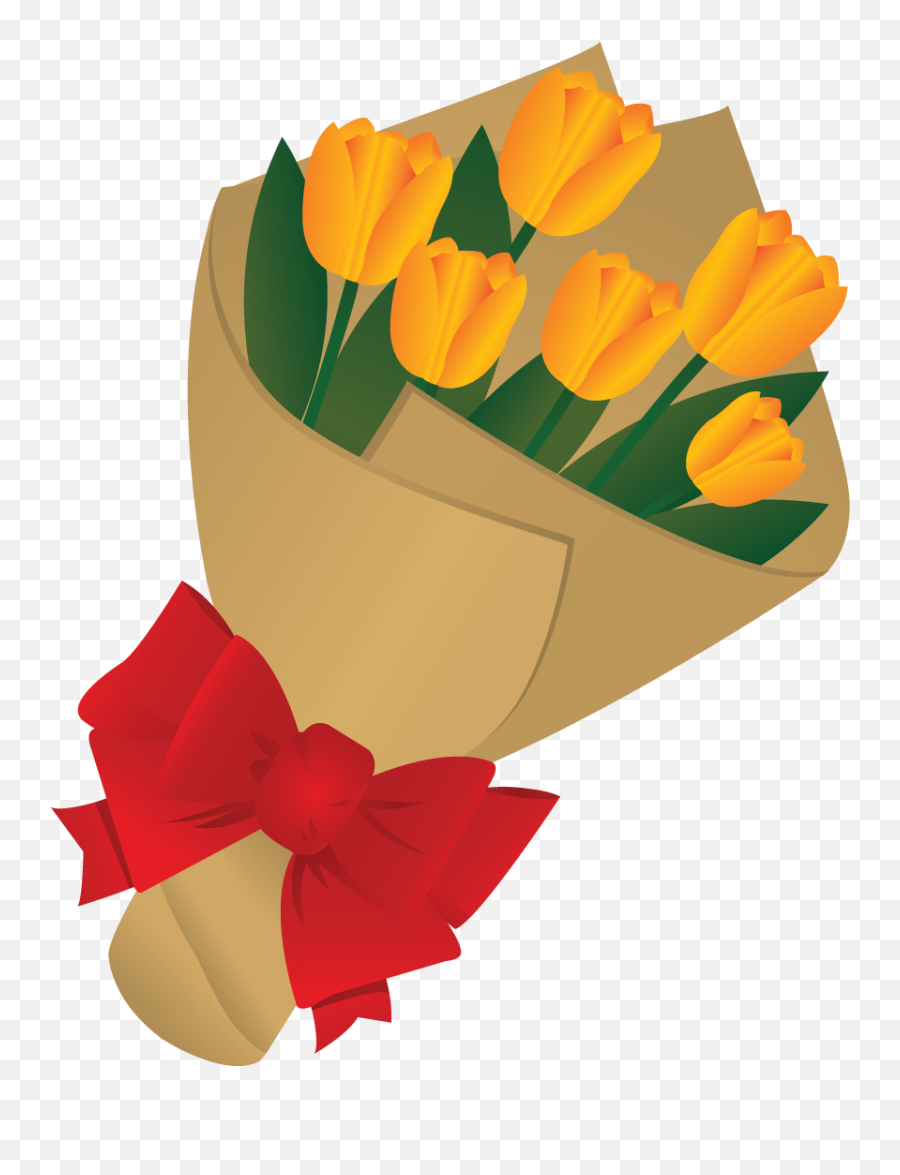 Clipart Panda - Free Clipart Images Day Flower Bouquet Clipart Emoji,You Clipart