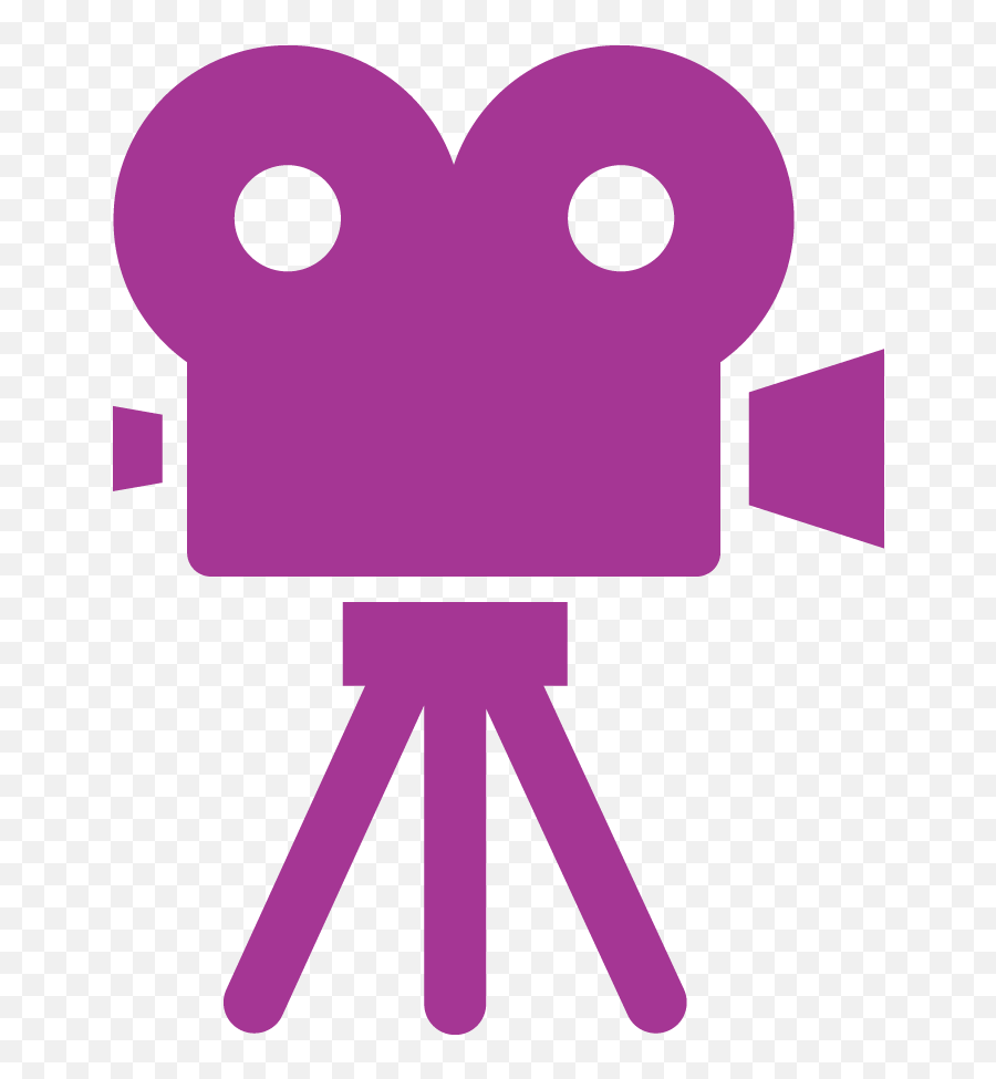 Film Clipart Movie Matinee - Cinema Clipart Purple Emoji,Movie Clipart