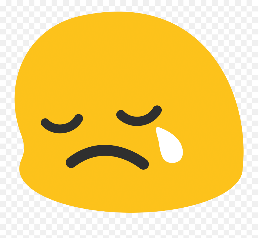 Sad Smiley - Transparent Android Sad Emoji,Smiley Face Png