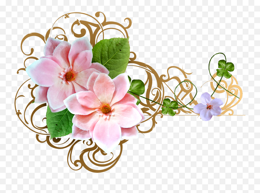Bouquet Wedding Invitation Clip Art - Flower Png Download Wedding Card Flower Png Emoji,Flower Png