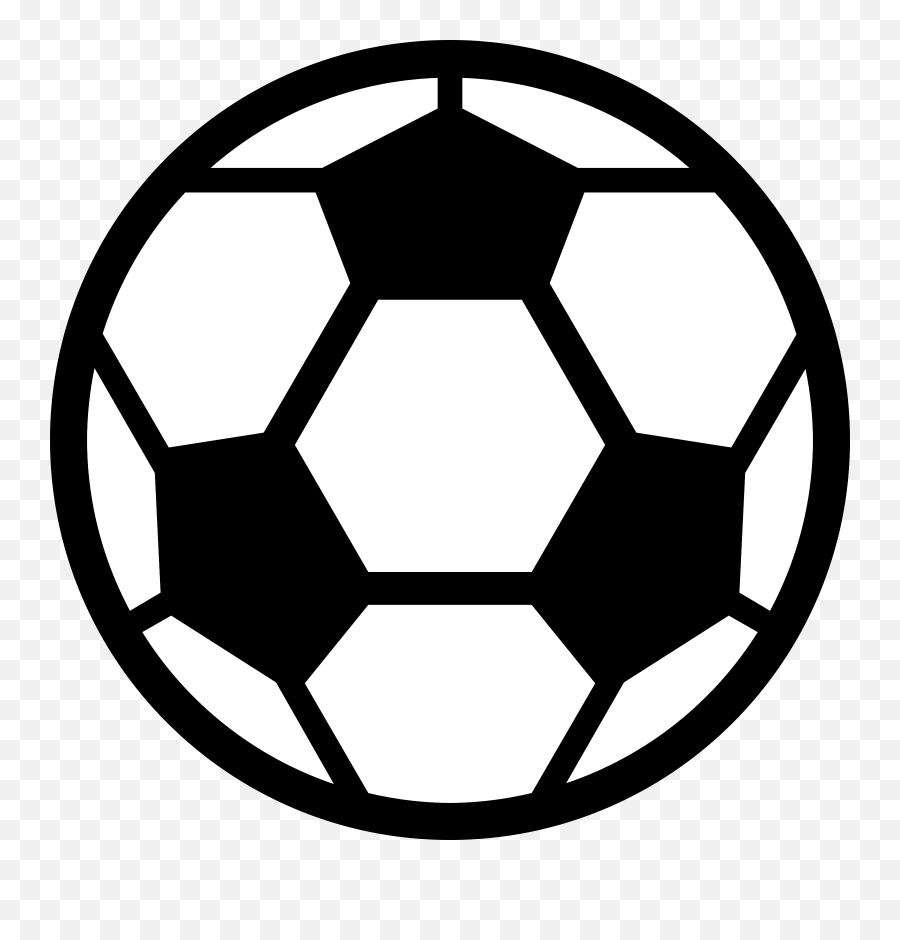 Library Of Football Picture Freeuse Library Black Png Files - Soccer Ball Pdf Emoji,Football Clipart