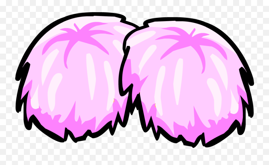 Gold Clipart Pom Poms Gold Pom Poms Transparent Free For - Pink Cheerleader Pom Poms Clipart Emoji,Cheer Megaphone Clipart