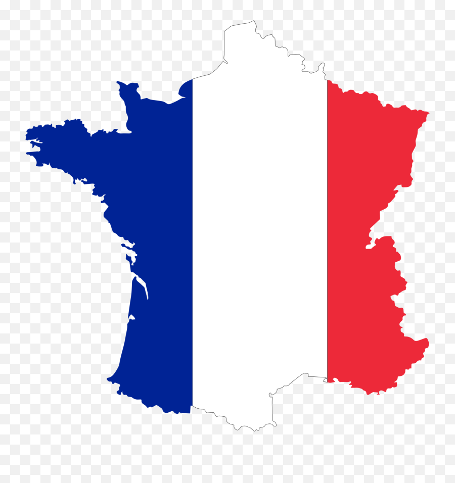 France Flag Map - France Map Flag Png Emoji,Map Clipart