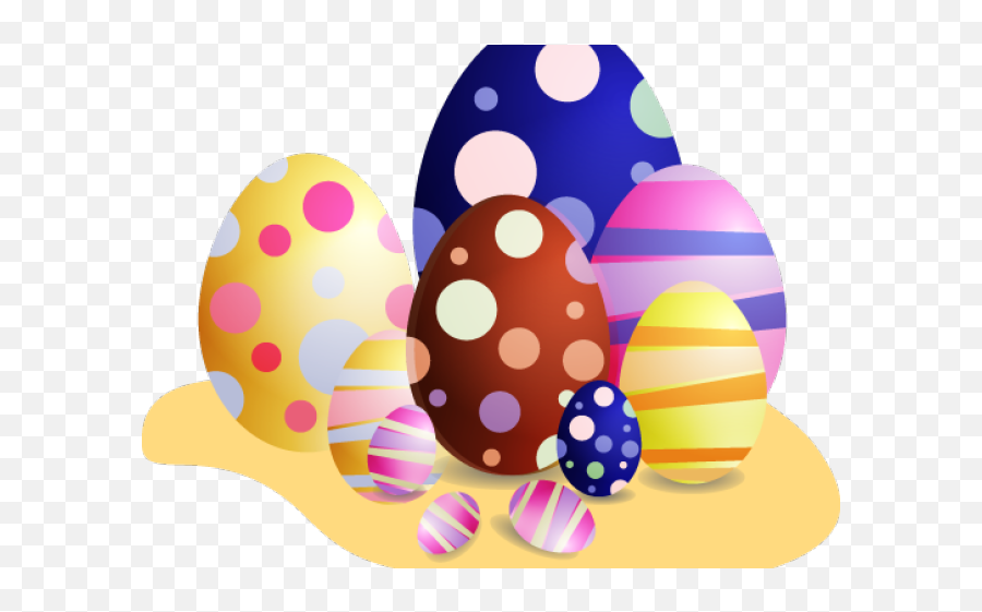 Easter Egg Clipart Png - Easter Eggs Clipart Group Ovos De Easter Eggs Emoji,Easter Egg Clipart