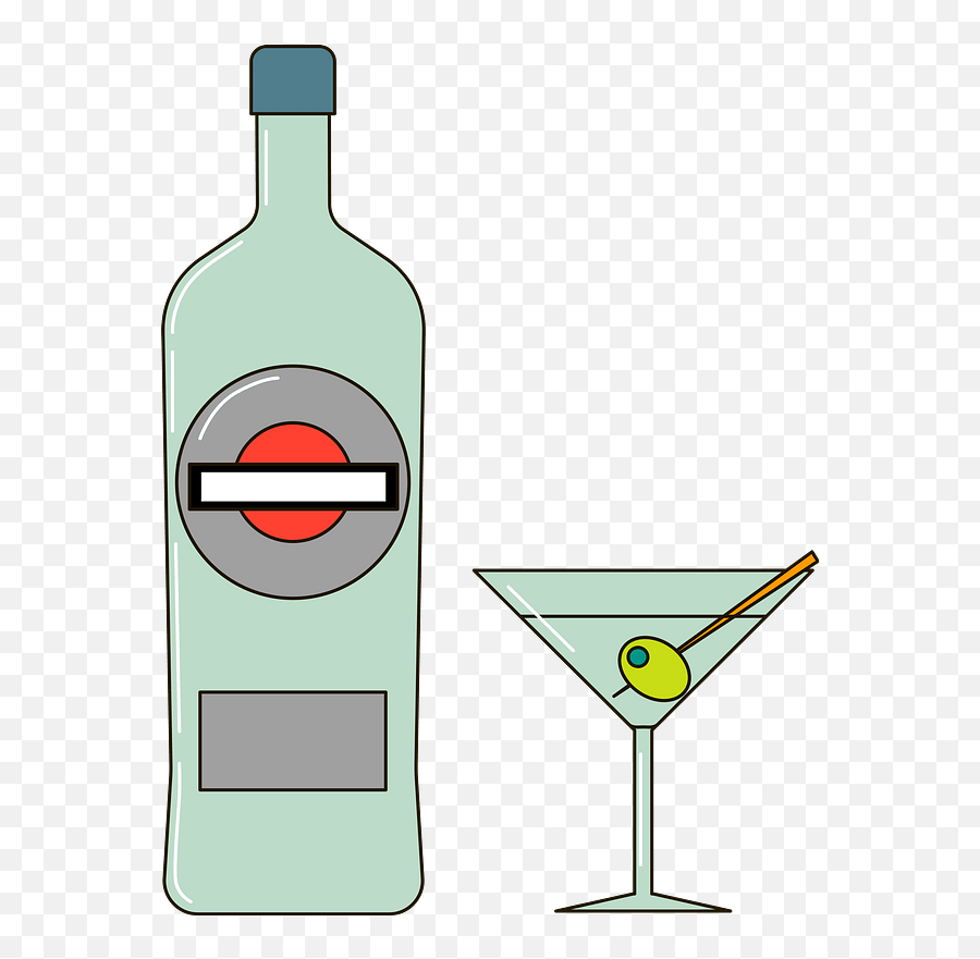 Martini Clipart - Martini Glass Emoji,Martinis Clipart
