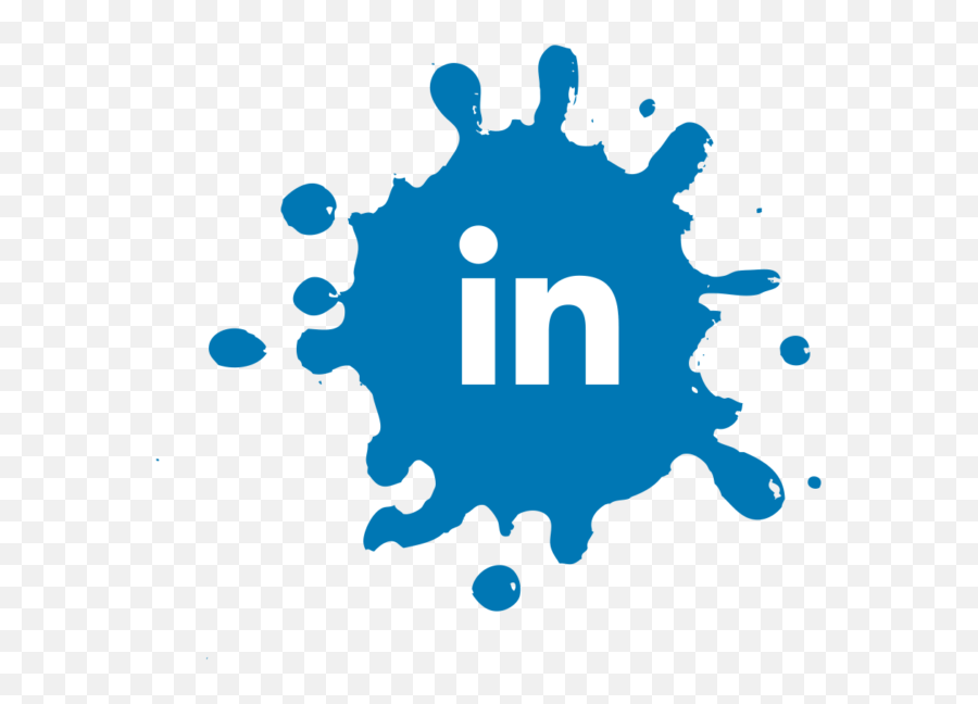 Linkedin Splash Icon Png Image Free - Instagram Color Splash Logo Png Emoji,Linkedin Logo Png