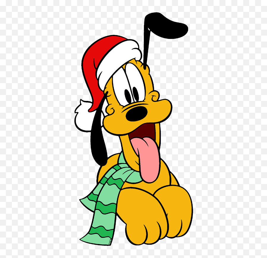 Mickey Mouse Christmas Clip Art 6 Disney Clip Art Galore - Pluto Christmas Emoji,Christmas Caroling Clipart