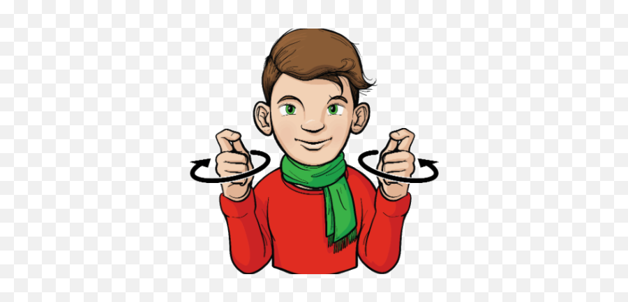 Asl Christmas Holiday - School Subjects In Sign Language Emoji,Asl Clipart