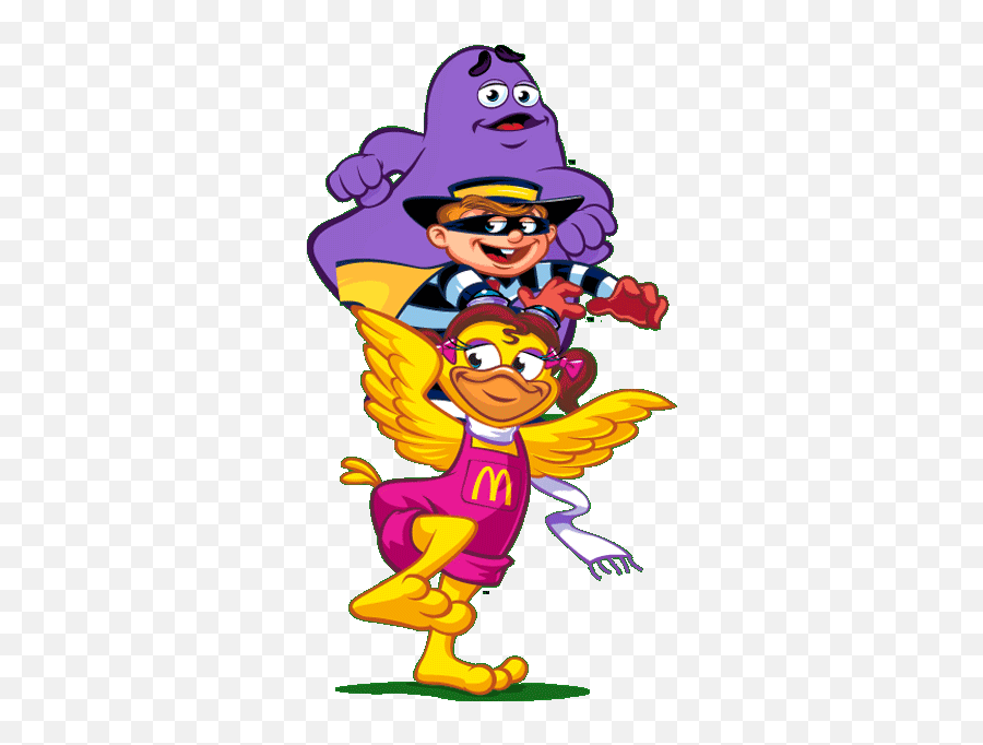 Mcdonalds Movie Cartoon Characters - Ronald Mcdonalds Friends Png Emoji,Mcdonalds Clipart