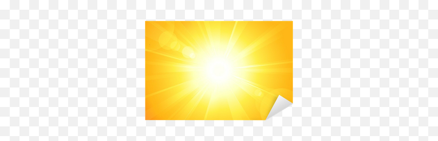 Bright Vector Sun With Lens Flare Sticker U2022 Pixers - We Live To Change Color Gradient Emoji,Gold Flare Png