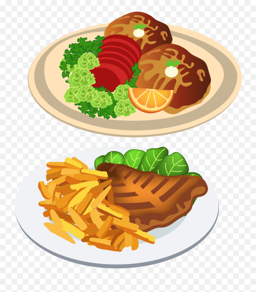 Foods Clipart Dinner Foods Dinner - Dinner Food Clipart Png Emoji,Food Clipart