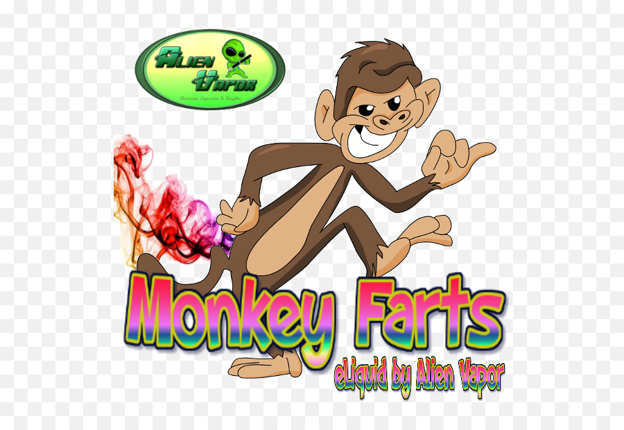 Monkey Fart Emoji,Fart Clipart