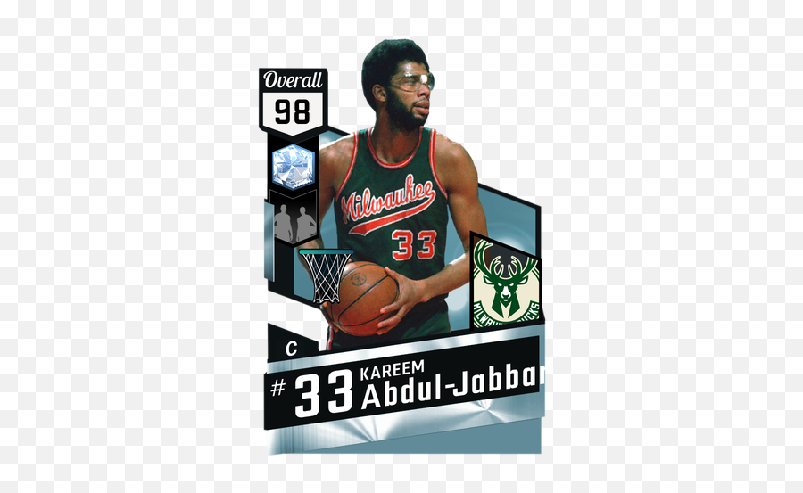 Download U002771 Kareem Abdul - Jabbar Diamond Card Kevin Durant Emoji,Kevin Durant Png
