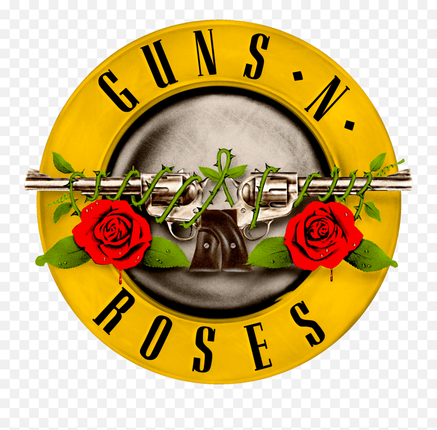 Rose Logo - Guns N Roses Logo Emoji,Rose Logo