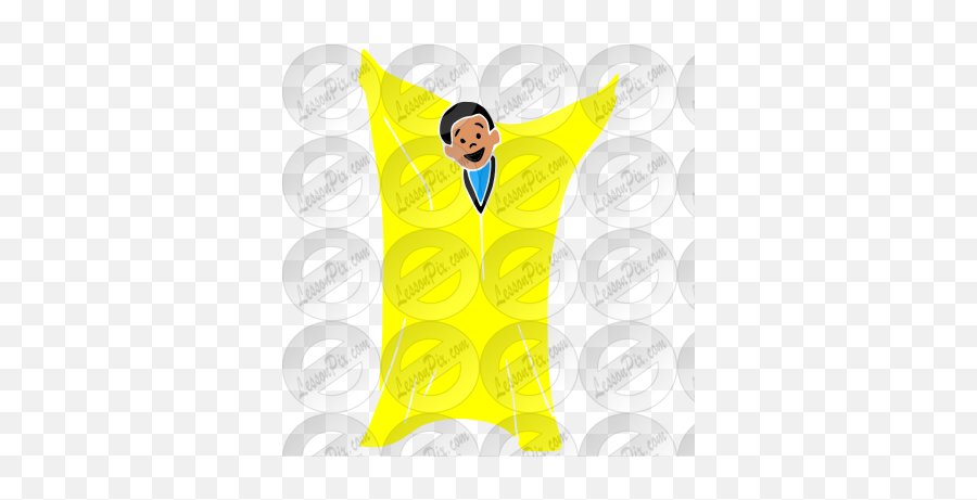 Body Sock Stencil For Classroom Therapy Use - Great Body Happy Emoji,Sock Clipart