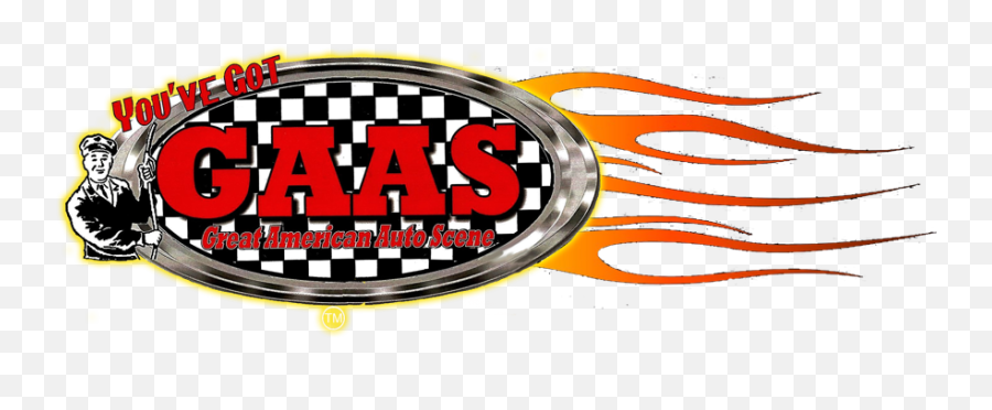 Got Gaas - The Great American Auto Scene Emoji,American Muscle Logo