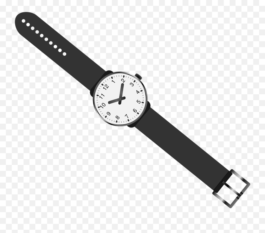 Wrist Watch Clock Watches - Watch Top View Png Emoji,Watch Png