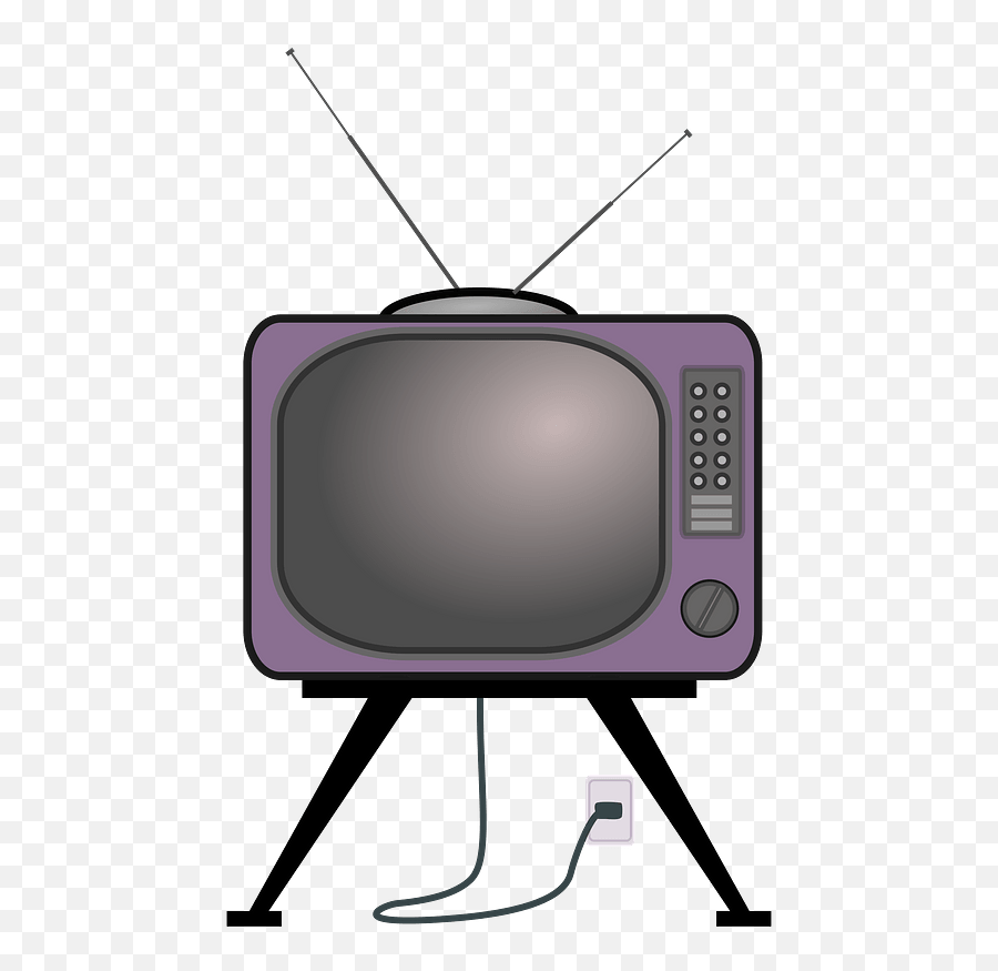 Old Television Png - Television Clipart Emoji,Television Clipart