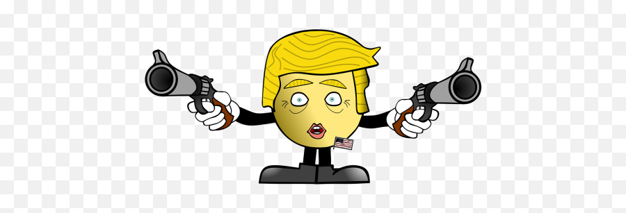 Donald Trump President Of The United States Donald President - Smiley Amerika Emoji,Donald Trump Clipart